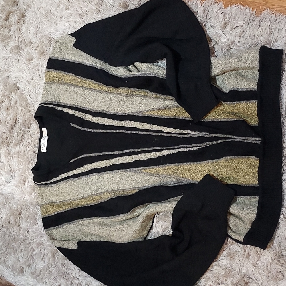Vintage St. Croix Knits Wool Blend Sweater, Size XXXL Long